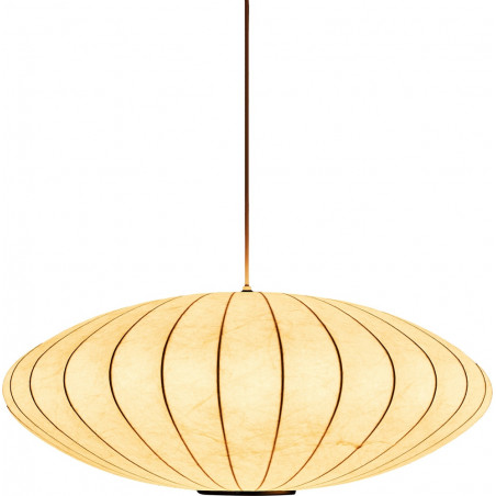 Lampa wisząca SILK FLAT biała 50 cm