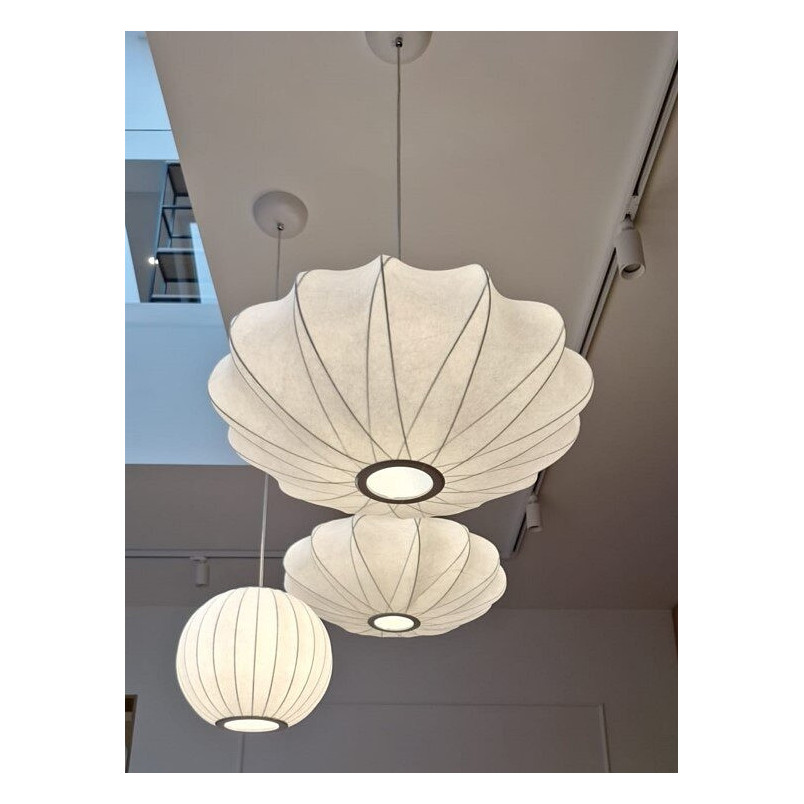Lampa wisząca SILK X-shape biała 60 cm