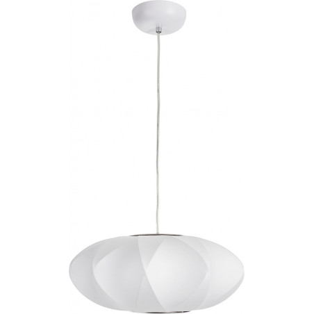 Lampa wisząca SILK X-shape biała 40 cm