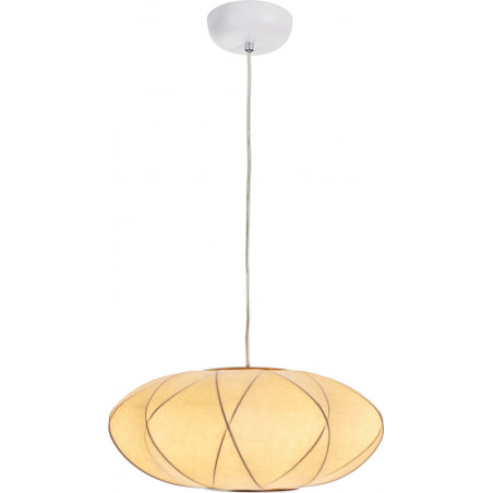 Lampa wisząca SILK X-shape biała 40 cm