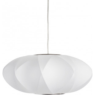 Lampa wisząca SILK X-shape biała 40 cm