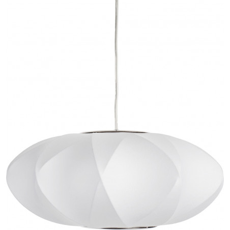 Lampa wisząca SILK X-shape biała 40 cm