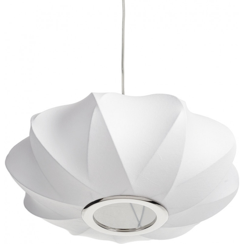 Lampa wisząca SILK X-shape biała 40 cm