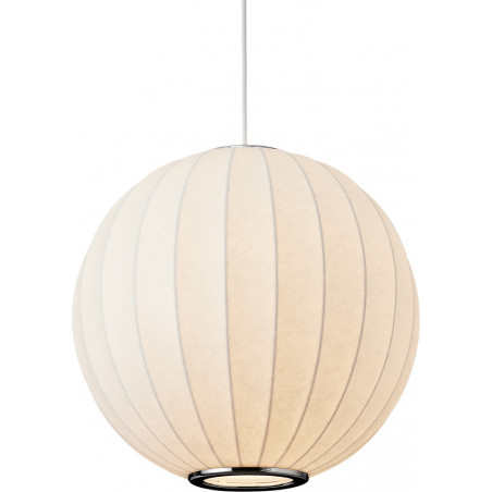 Lampa wisząca SILK biała 30 cm