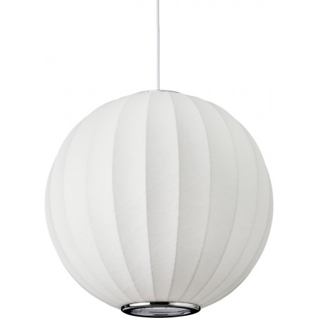 Lampa wisząca SILK biała 30 cm