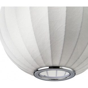 Lampa wisząca SILK biała 30 cm