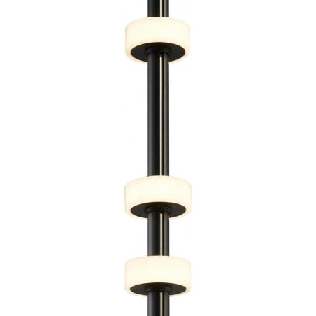 Lampa podłogowa RINGO czarna 182 cm 