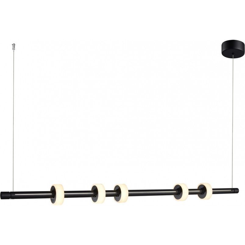 Lampa wisząca RINGO LED czarna 150 cm