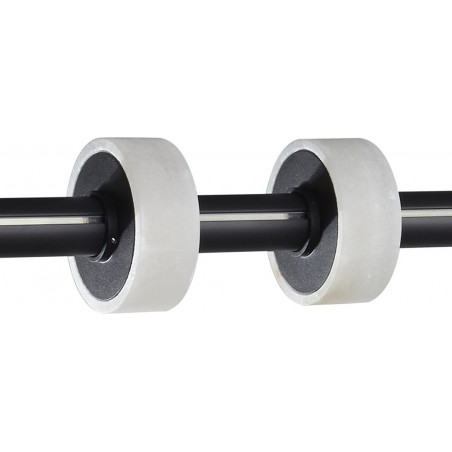 Lampa wisząca RINGO LED czarna 150 cm