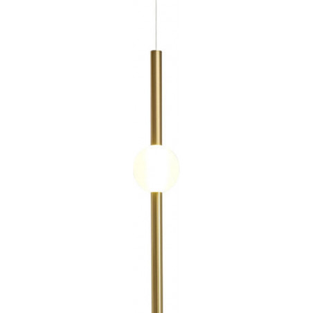 Lampa wisząca O-LINE LED 93 cm mosiądz