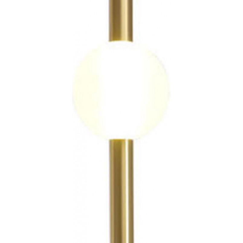 Lampa wisząca O-LINE LED 93 cm mosiądz