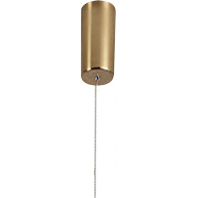 Lampa wisząca O-LINE LED 93 cm mosiądz
