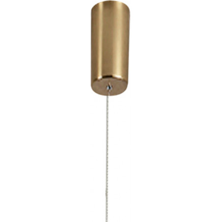 Lampa wisząca O-LINE LED 93 cm mosiądz