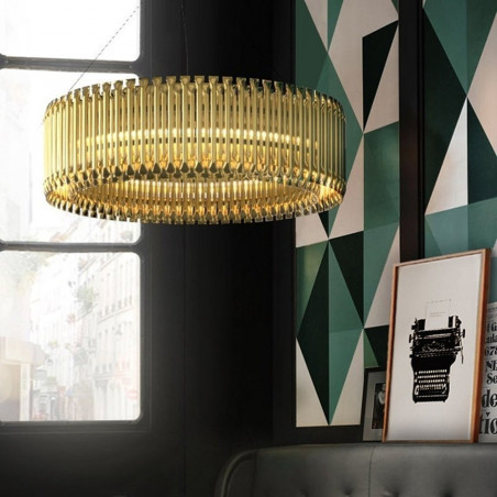 Lampa wisząca MODULAR złota 95 cm