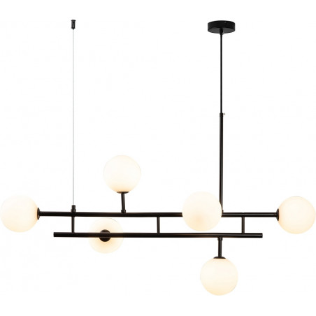 Lampa wisząca MODERNO DUO czarna 100 cm