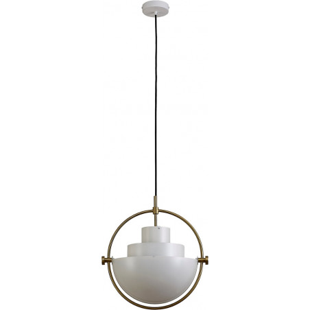 Lampa wisząca MOBILE biała 38 cm 