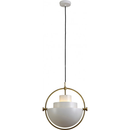 Lampa wisząca MOBILE biała 38 cm 