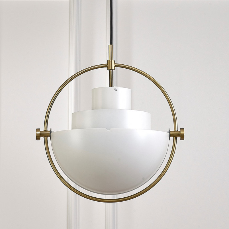 Lampa wisząca MOBILE biała 38 cm 