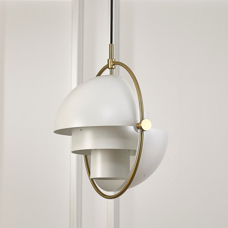 Lampa wisząca MOBILE biała 38 cm 