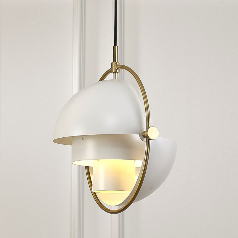Lampa wisząca MOBILE biała 38 cm 