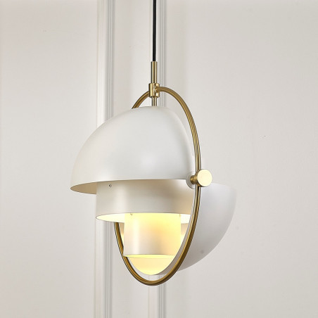 Lampa wisząca MOBILE biała 38 cm 