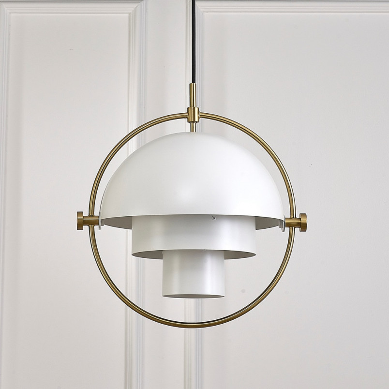 Lampa wisząca MOBILE biała 38 cm 