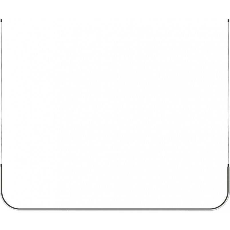 Lampa wisząca MINIMA-2 led czarna 120 cm