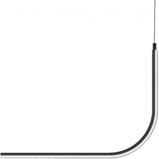 Lampa wisząca MINIMA-2 led czarna 120 cm
