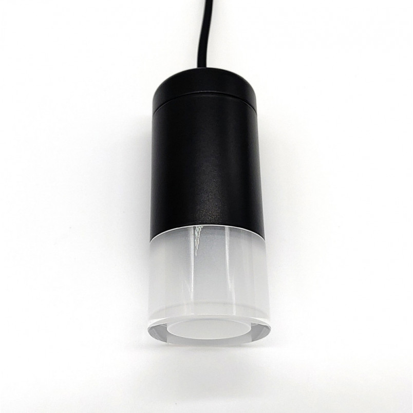 Lampa wisząca LINEA-2 czarna 35 cm