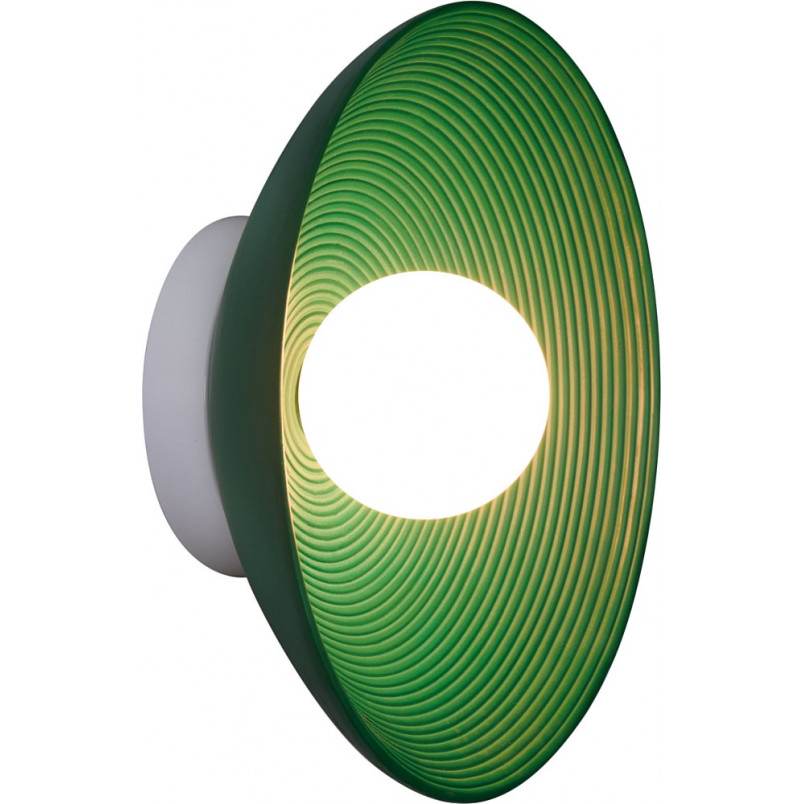 Lampa ścienna ILUSIONI zielona 26cm