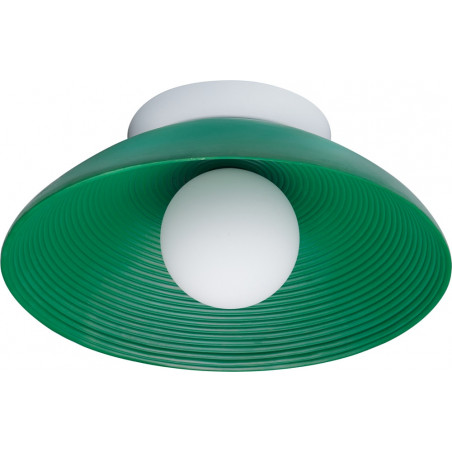 Lampa ścienna ILUSIONI zielona 26cm