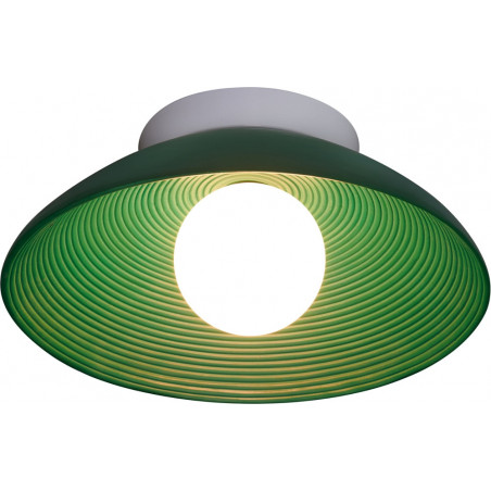 Lampa ścienna ILUSIONI zielona 26cm