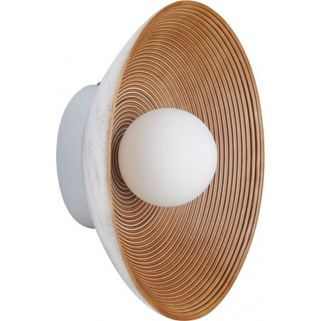 Lampa ścienna ILUSIONI beżowa 26 cm