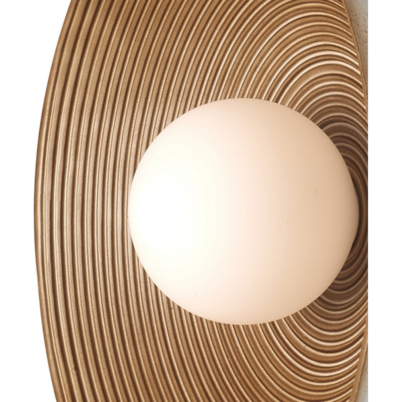 Lampa ścienna ILUSIONI beżowa 26 cm