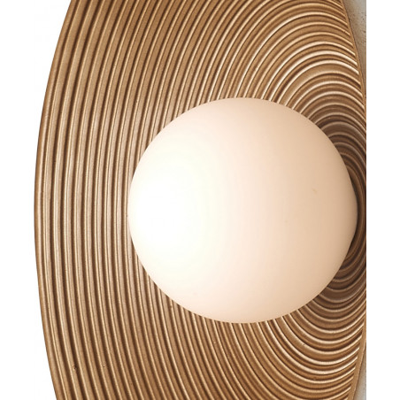 Lampa ścienna ILUSIONI beżowa 26 cm