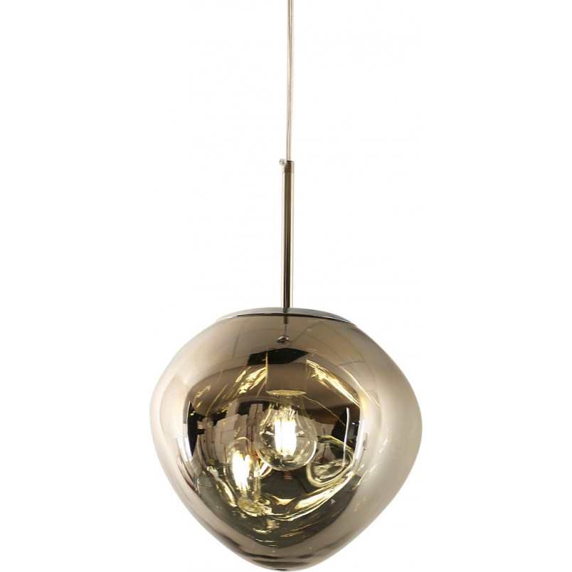 Lampa wisząca GLAM L srebrna 38 cm
