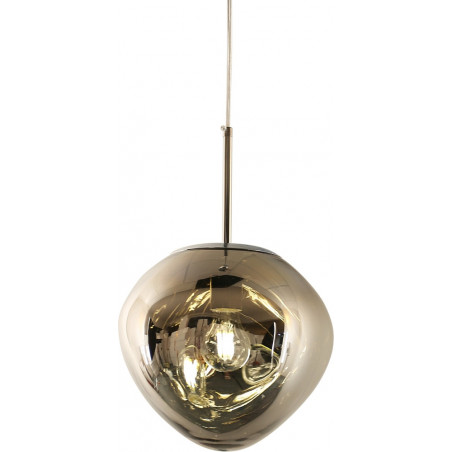 Lampa wisząca GLAM L srebrna 38 cm