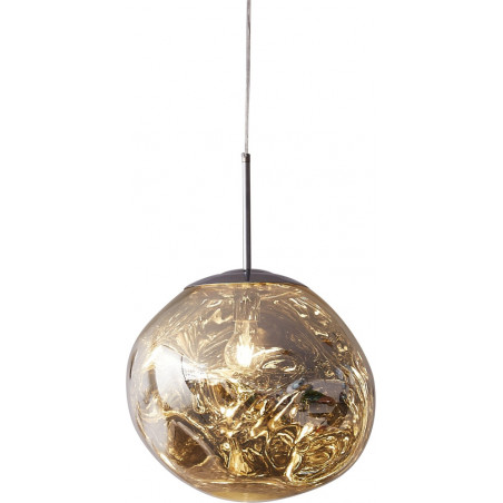 Lampa wisząca GLAM L srebrna 38 cm