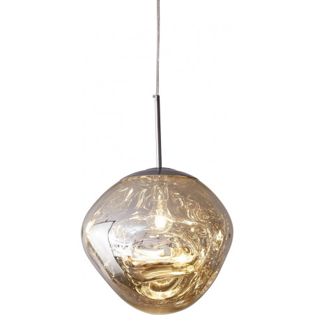 Lampa wisząca GLAM L srebrna 38 cm