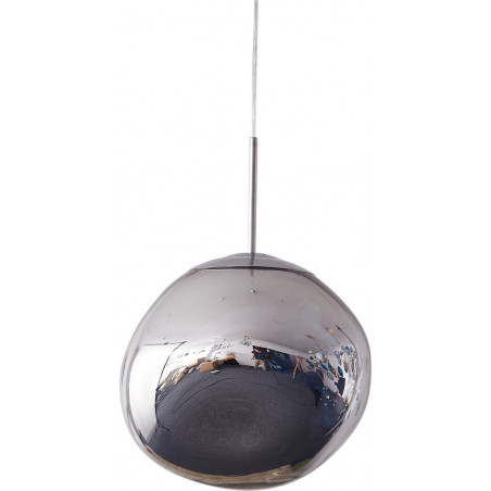 Lampa wisząca GLAM L srebrna 38 cm