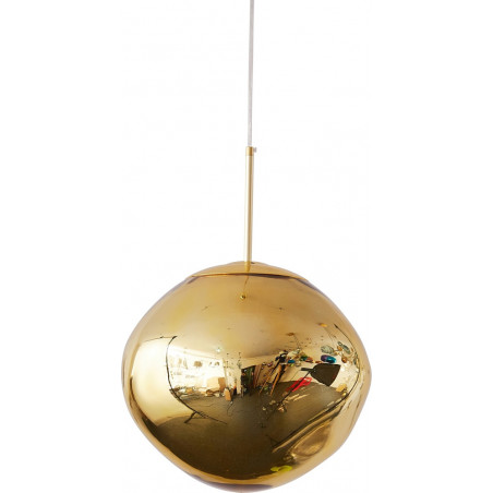 Lampa wisząca GLAM M złota 28 cm