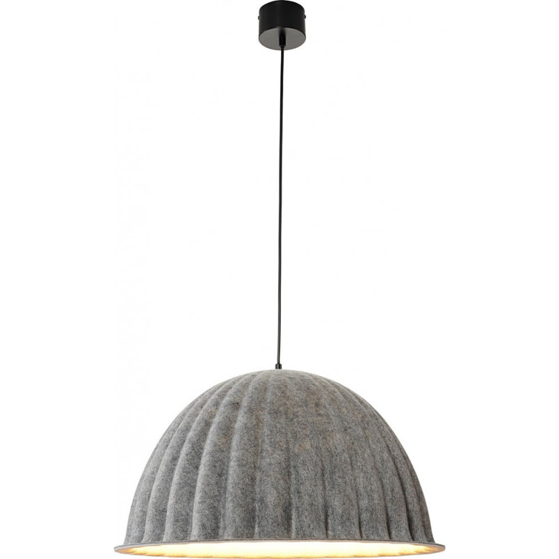 Lampa wisząca FELT filc szary 55 cm