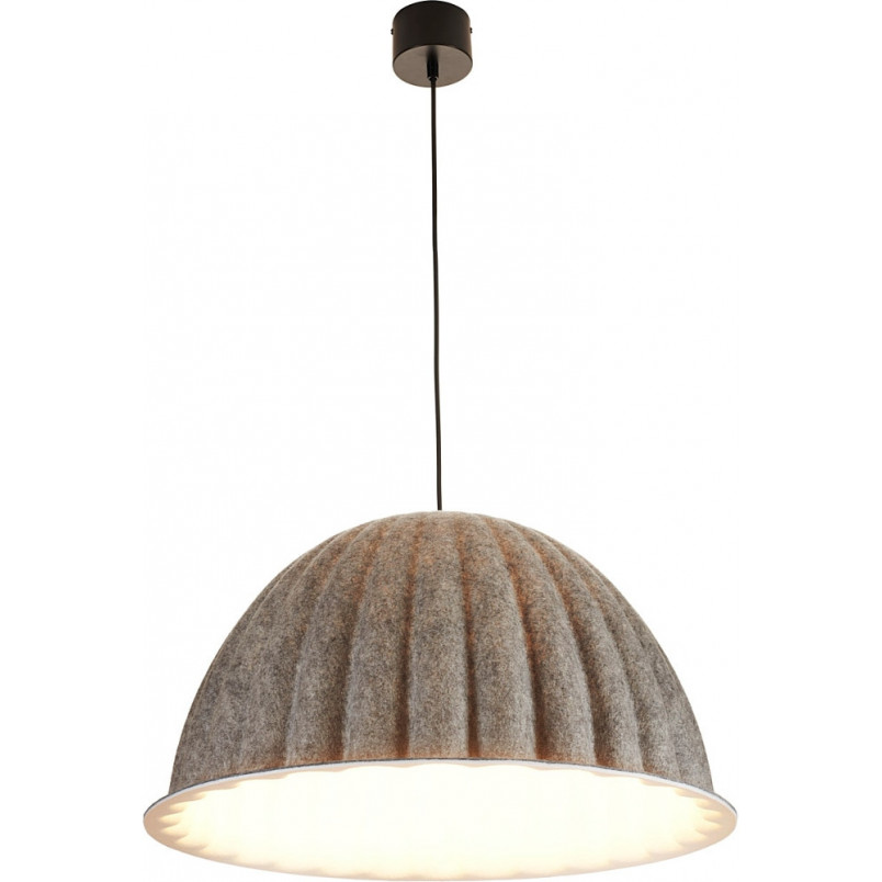 Lampa wisząca FELT filc szary 55 cm