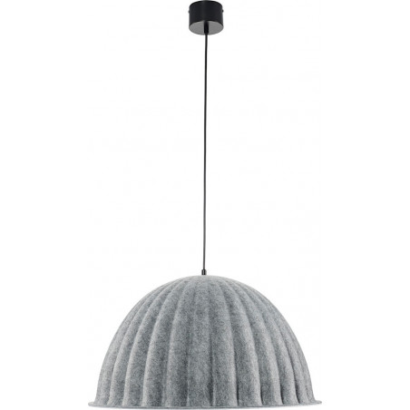 Lampa wisząca FELT filc szary 55 cm