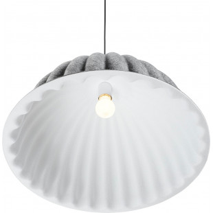 Lampa wisząca FELT filc szary 55 cm