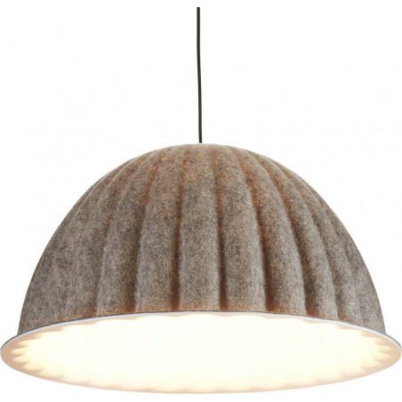 Lampa wisząca FELT filc szary 55 cm