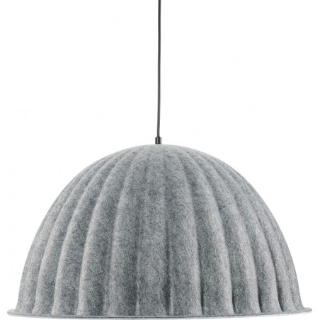 Lampa wisząca FELT filc szary 55 cm