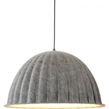Lampa wisząca FELT filc szary 55 cm