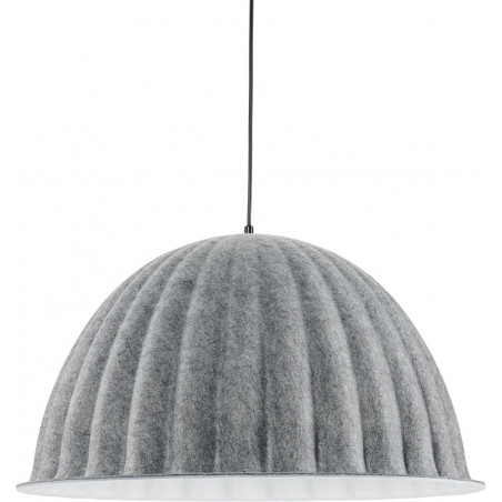 Lampa wisząca FELT filc szary 55 cm