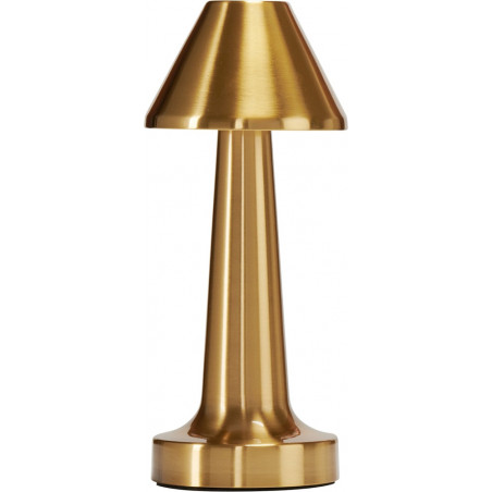 Lampa stołowa TAVOLO B LED dotykowa złota 23 cm